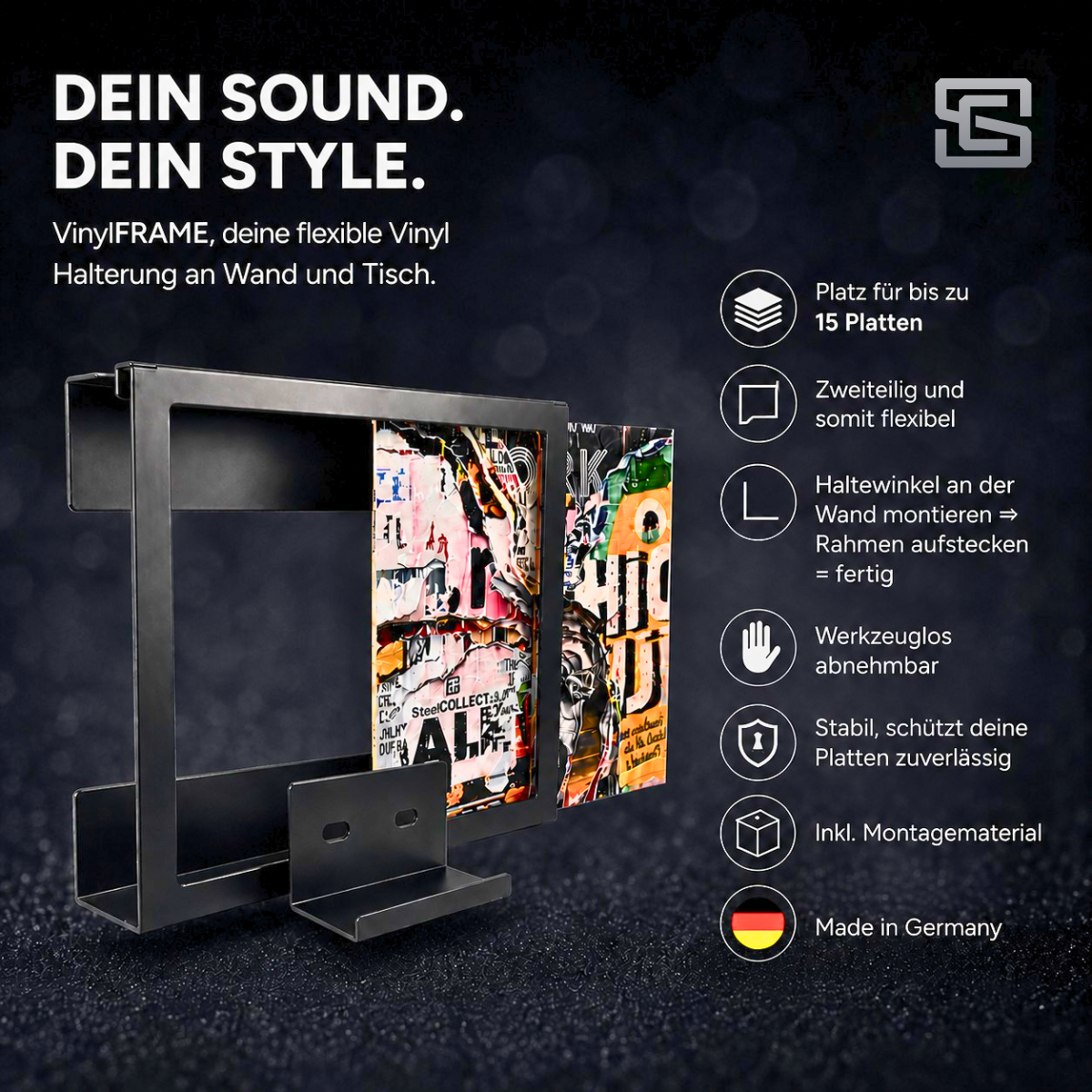 Bundle VinylFRAME Wand & Tisch (ab 13.07.2026 lieferbar)
