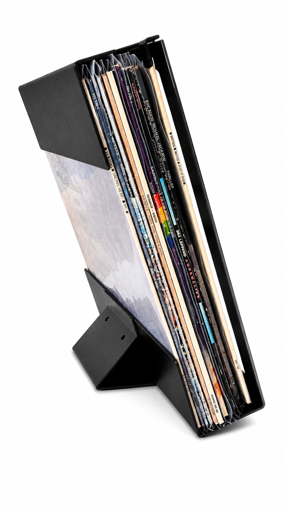 VinylFRAME Tischständer – Stahl Standfuß für Schallplatten-Wandhalterung