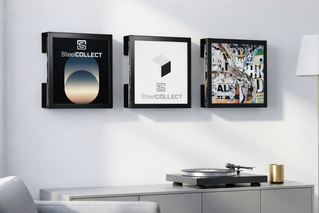 Schallplatten Wandhalterung aus Stahl – worauf du beim Kauf achten solltest