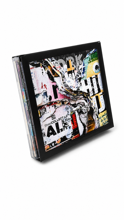 VinylFRAME Tischständer – Stahl Standfuß  für Schallplatten-Wandhalterung